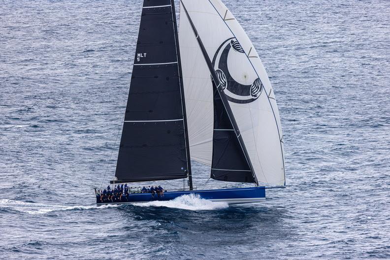 Filip Balcaen's 72ft Balthasar during the RORC Nelson's Cup Maxi Series photo copyright Arthur Daniel / RORC taken at Royal Ocean Racing Club and featuring the IRC class