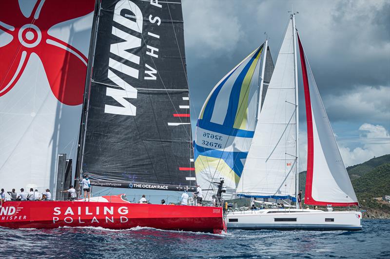 45th St. Maarten Heineken Regatta Day 2: Where else in the world can you find Volvo Ocean Race boats sharing the course with bareboats and everything in between?! photo copyright Laurens Morel / www.saltycolours.com taken at Sint Maarten Yacht Club and featuring the IRC class