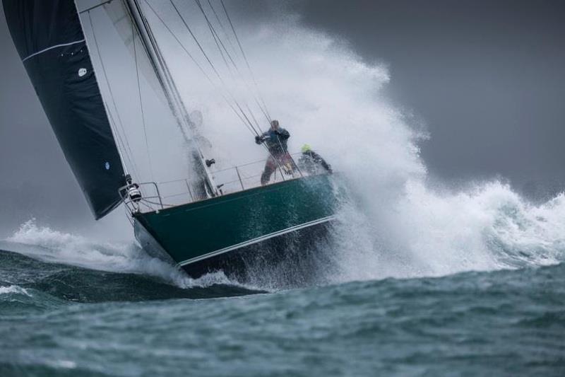 Andrew Tseng's 1971 vintage Nicholson 55 Quailo III in the 2023 race - photo © Paul Wyeth / pwpictures.com