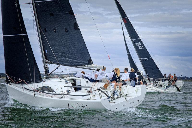 'Aztec' - Mersea Week 2024 photo copyright Chrissie Westgate taken at West Mersea Yacht Club and featuring the IRC class