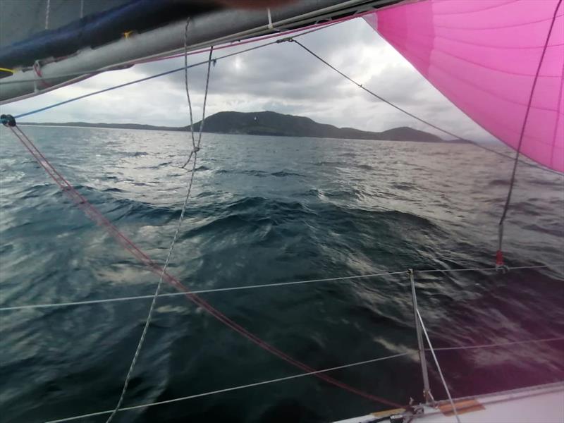 Coastline pictures sent to fellow competitors - Melbourne Osaka Cup - photo © Peter Tardrew