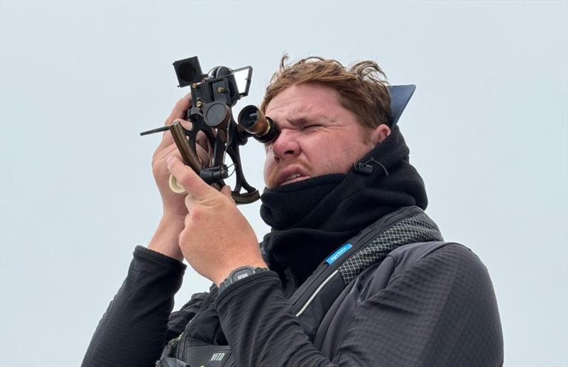 Cal Maritime-Oaxaca's navigator Django Tomlinson was awarded the Mark S. Rudiger Celestial Navigation Trophy - Transpac 2025 photo copyright Kerry Deaver taken at Transpacific Yacht Club and featuring the IRC class