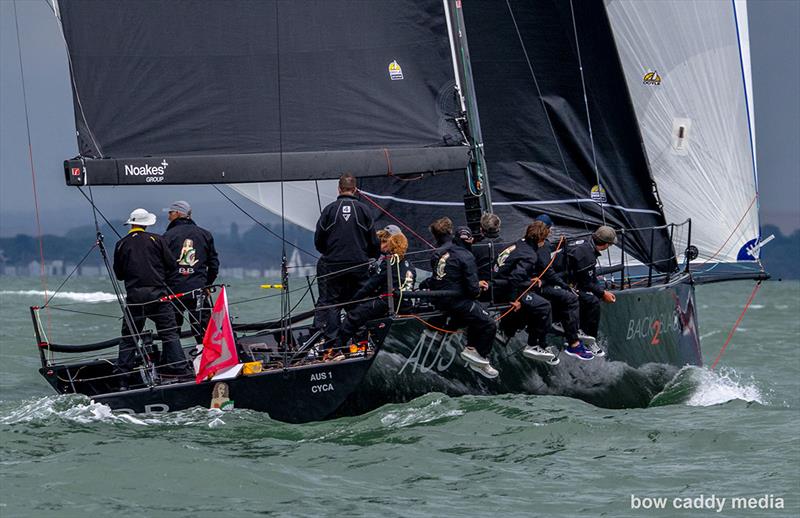 Sean Langman's Back2Black enjoying the conditions - photo © Bow Caddy Media