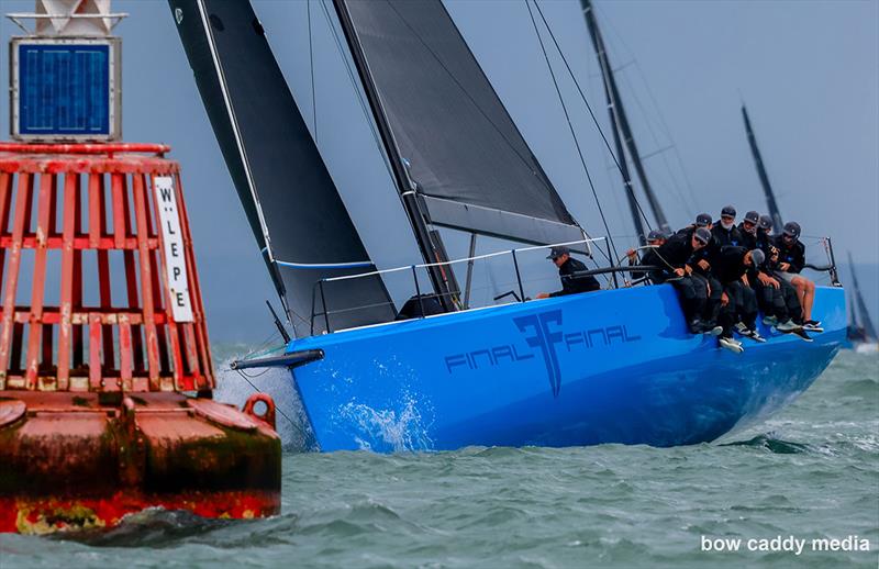 Jon Desmond's Final Final prepares to round the West Lepe mark - photo © Bow Caddy Media
