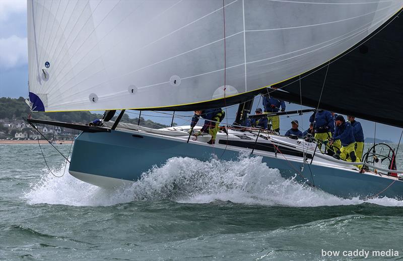 Taavet Hinrikusâ's MAT 1220 Nola for the Baltic team of Estonia and Sweden, blasting downwind - photo © Bow Caddy Media
