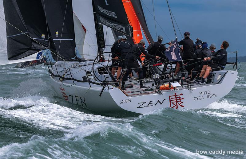 Gordon Ketelbey's Zen powers downwind - photo © Bow Caddy Media