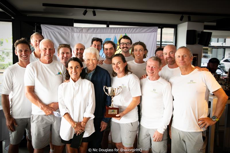 LGT Wealth Management Australia Cup - Team Hooligan with Marcus Blackmore and Caroline Furlong at the centre - photo © Nic Douglass for @sailorgirlHQ