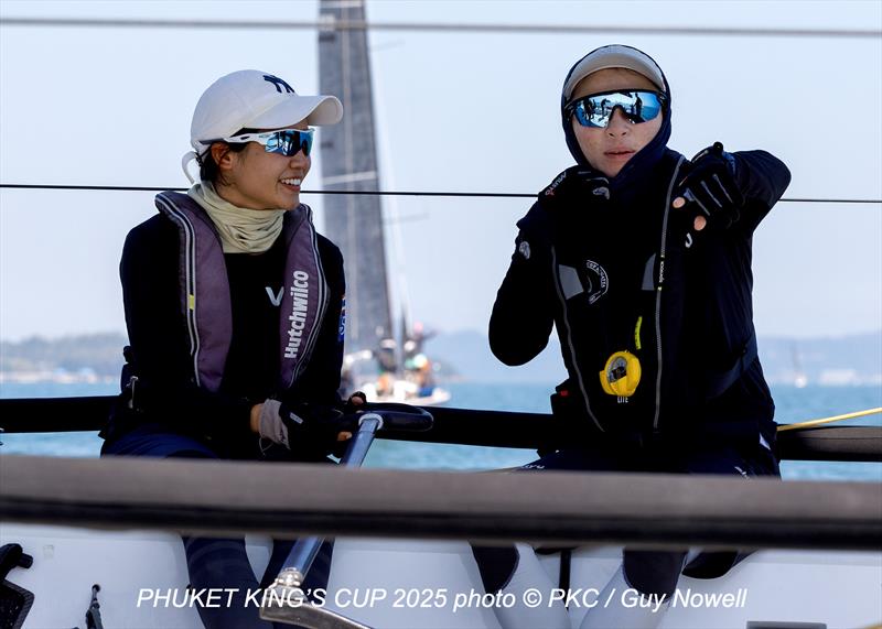 37th Phuket King's Cup 2025. The Optimist and the Queen (Noppakao Poonpat and Queen Suthida Bajrasudhabimalalakshana) - photo © Guy Nowell / Phuket King's Cup