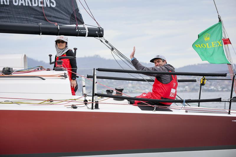 Min River (AUS) - Jiang Lin and Alexis Loison - Rolex Sydney Hobart Race - December 30, 2025 - photo © Salty Dingo
