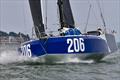 Vendée Globe skipper Miranda Merron strengthens the crew aboard Greg Leonard's Mach 40.6 Swift &copy; Rick Tomlinson / RORC