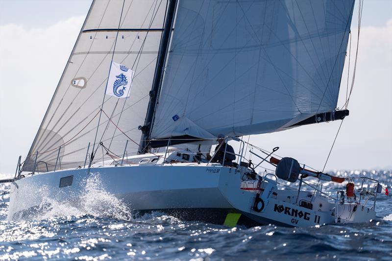 Sailed by Gilles Colubi & Ivan Osselin, the Pogo 12.50 Kornog 2 win the Two-Handed division on corrected time - photo © James Mitchell / RORC