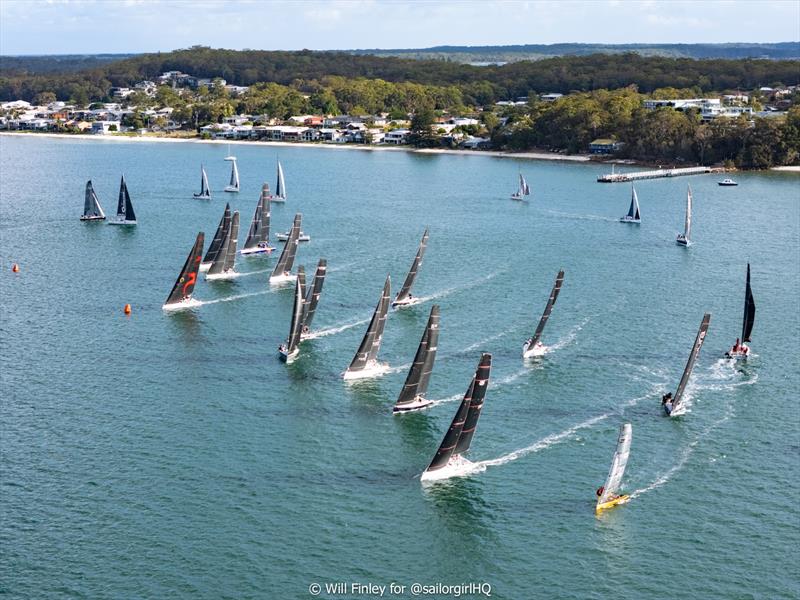 The Super40 fleet continues to build - photo © Will Finley for @sailorgirlHQ