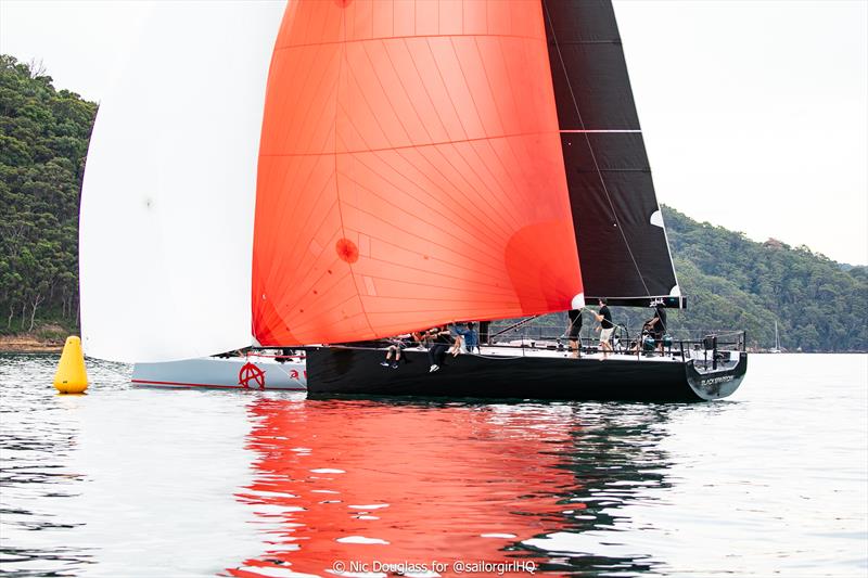 Close finishes in the 2026 Pallas Capital Gold Cup - photo © Nic Douglass for @sailorgirlHQ