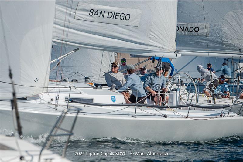 2024 Lipton Cup photo copyright Mark Albertazzi taken at San Diego Yacht Club and featuring the J105 class