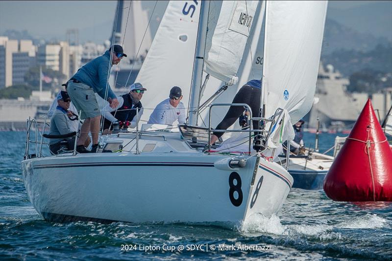 2024 Lipton Cup photo copyright Mark Albertazzi taken at San Diego Yacht Club and featuring the J105 class