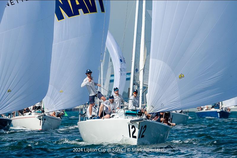 2024 Lipton Cup photo copyright Mark Albertazzi taken at San Diego Yacht Club and featuring the J105 class