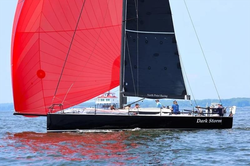 Dark Storm photo copyright Annapolis Newport Race taken at Annapolis Yacht Club and featuring the J/121 class