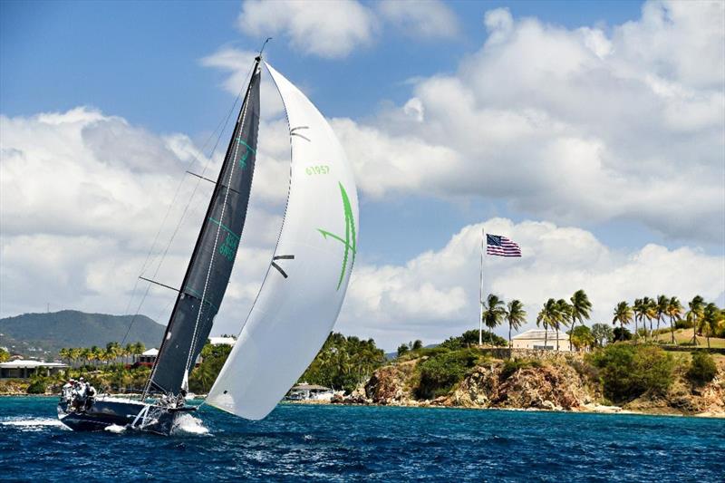 Apollo enjoys round-the-island sailing in STIR photo copyright Dean Barnes taken at St. Thomas Yacht Club and featuring the J/121 class