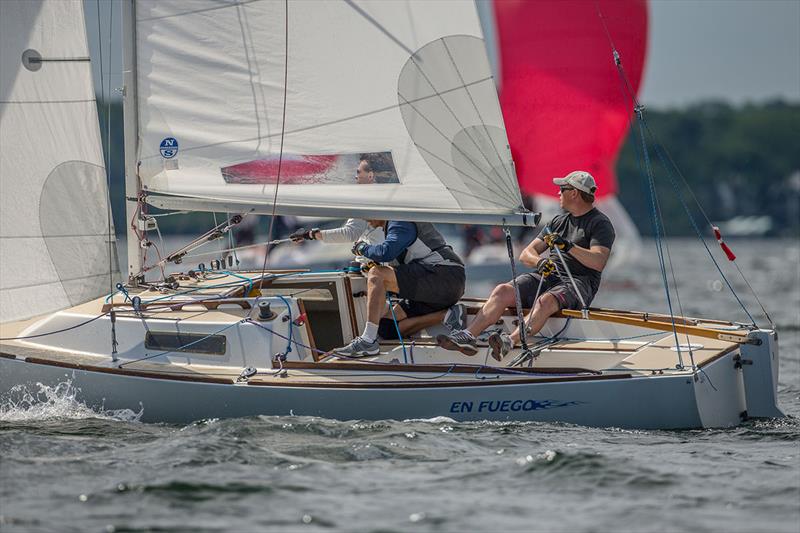 2019 J/22 North American Championship -  Day 2 photo copyright Holly Jo Anderson taken at Wayzata Yacht Club and featuring the J/22 class