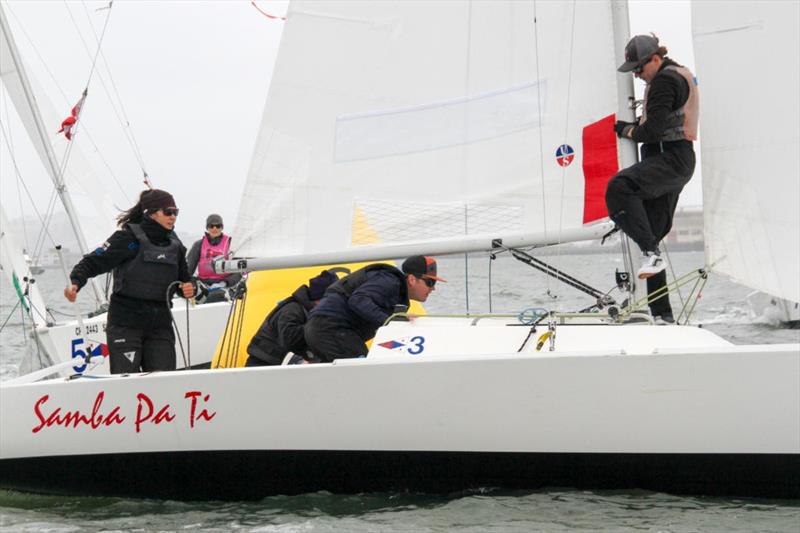 SAILING Champions League at St. Francis Yacht Club photo copyright Chris Ray taken at St. Francis Yacht Club and featuring the J/22 class