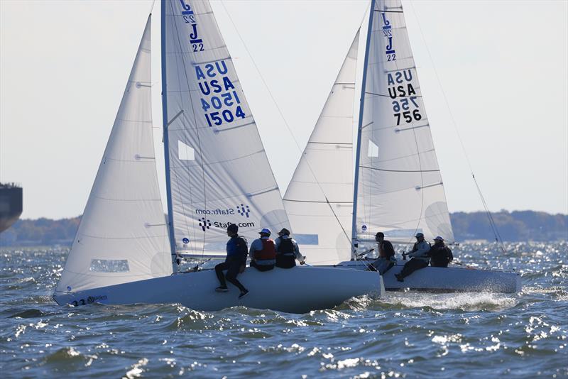 2024 J/22 World Championship photo copyright Will Keyworth taken at Eastport Yacht Club and featuring the J/22 class