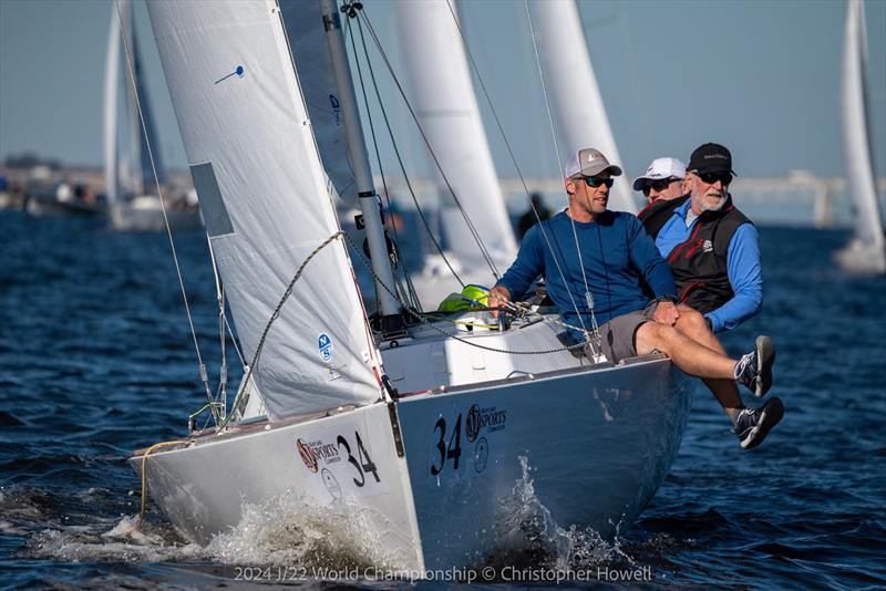 2024 J/22 World Championship photo copyright Christopher Howell taken at Eastport Yacht Club and featuring the J/22 class