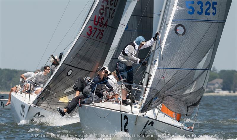 2021 Good Samaritan Hospital J/24 North American Championship photo copyright Christopher Howell taken at Sayville Yacht Club and featuring the J/24 class