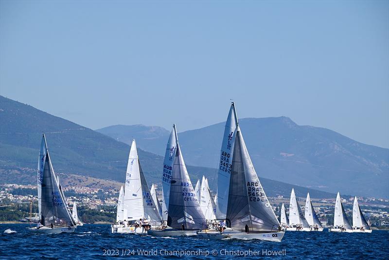 2023 J/24 World Championship - Day 2 - photo © Christopher Howell