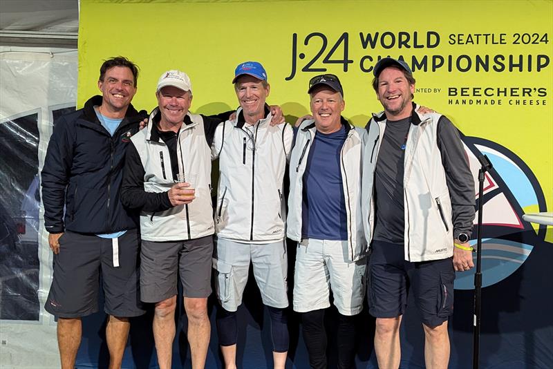 'Tremendous Slouch' win race 3 - J/24 World Championship in Seattle - photo © Jay Leon