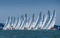 Race start during the J/70 Grand Slam 4 at the Royal Yacht Squadron © Paul Wyeth / www.pwpictures.com