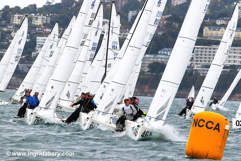 Darwin Escapes 2019 J/70 Worlds at Torbay day 1 photo copyright Ingrid Abery / www.ingridabery.com taken at Royal Torbay Yacht Club and featuring the J70 class