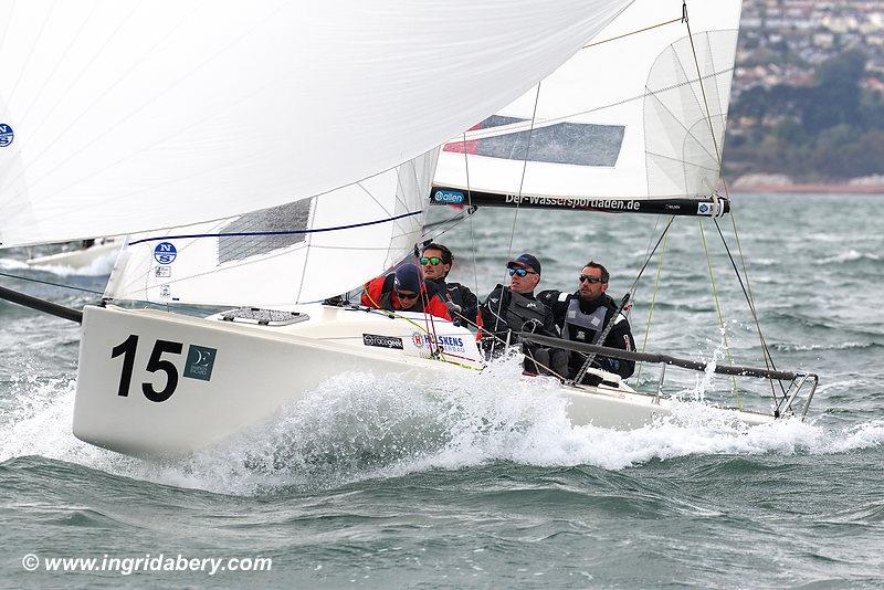 Darwin Escapes 2019 J/70 Worlds at Torbay day 1 photo copyright Ingrid Abery / www.ingridabery.com taken at Royal Torbay Yacht Club and featuring the J70 class