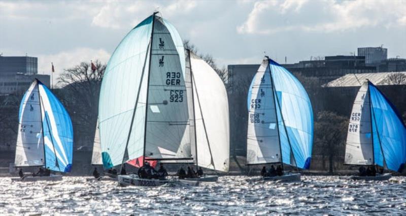 J70 Spring Regatta on Alster Lake - photo © J/70 Class German Association