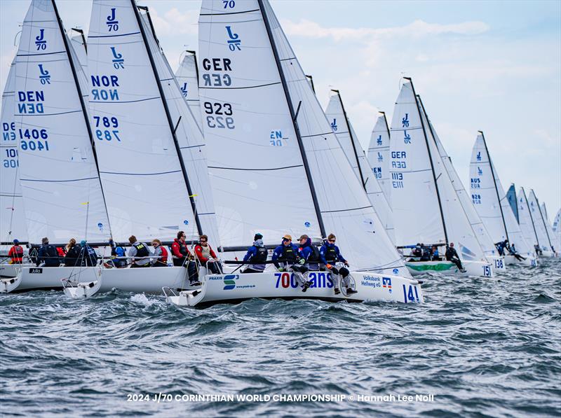 2024 J/70 Corinthian World Championship photo copyright Hannah Lee Noll taken at Royal Danish Yacht Club and featuring the J70 class