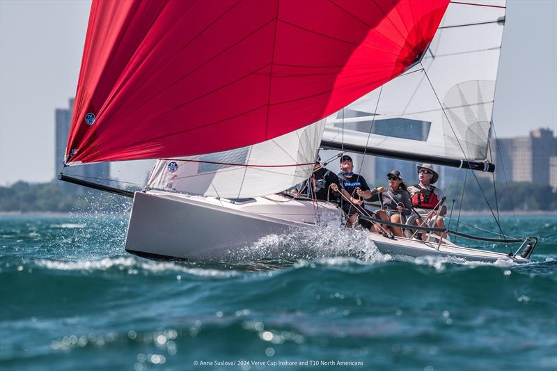 Verve Cup Inshore Regatta photo copyright Anna Suslova taken at Chicago Yacht Club and featuring the J70 class