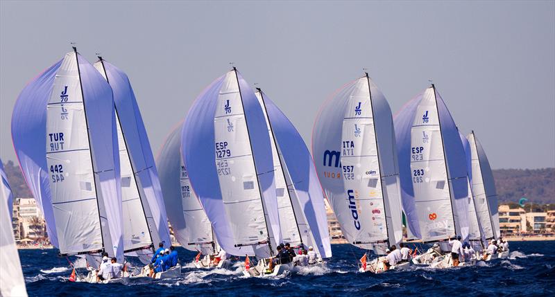 J/70s at the 42 Copa del Rey MAPFRE - photo © Nico Martinez / 42 Copa del Rey MAPFRE