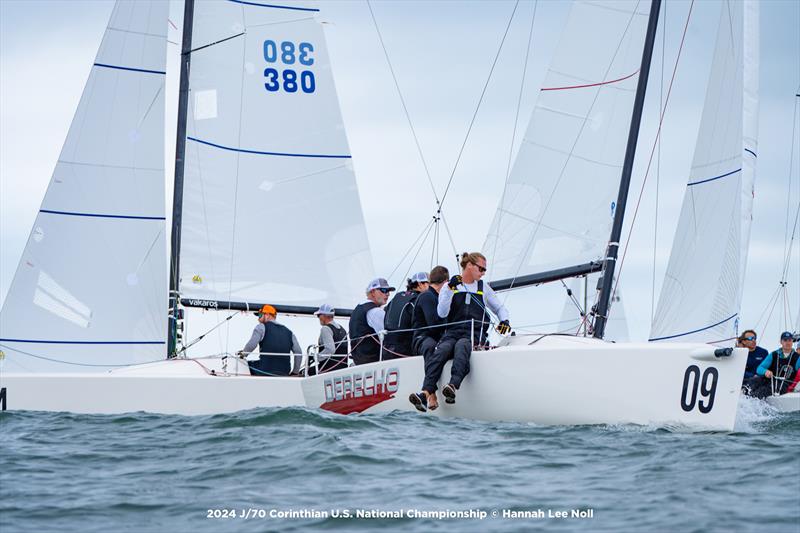 J/70 Corinthian US National Championship 2024 photo copyright Hannah Lee Noll taken at Corinthian Yacht Club of Cape May and featuring the J70 class