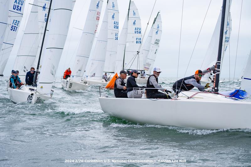 J/70 Corinthian US National Championship 2024 photo copyright Hannah Lee Noll taken at Corinthian Yacht Club of Cape May and featuring the J70 class