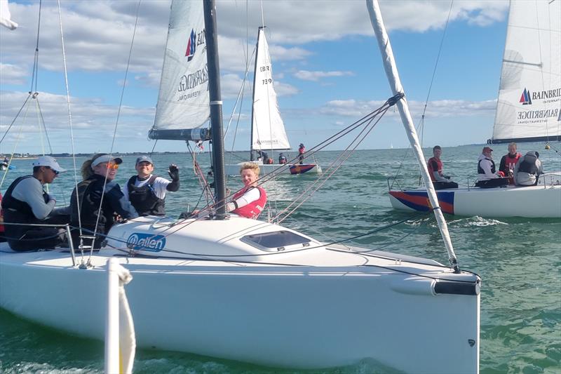 British Keelboat League final 2024 photo copyright Peter Ward / BKL taken at Royal Southern Yacht Club and featuring the J70 class