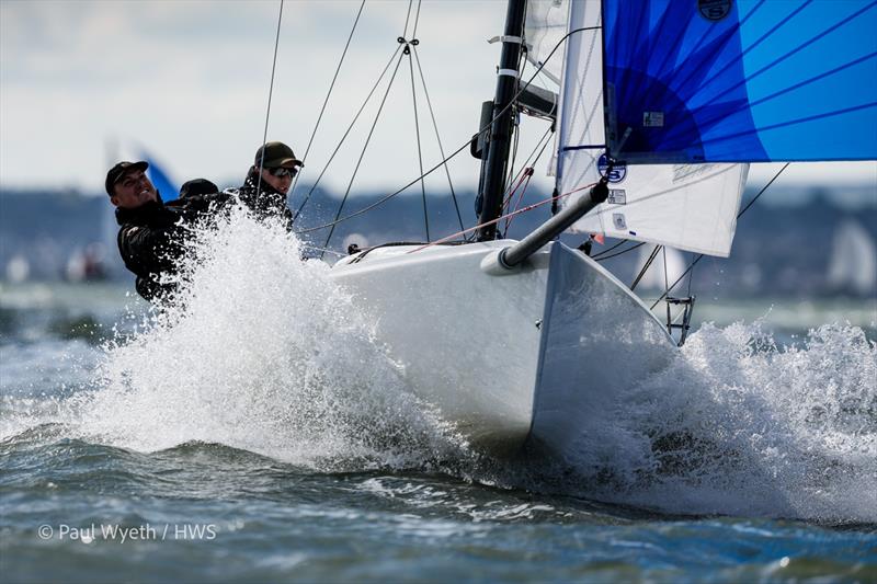 Powder Monkey, J70 during Hamble Winter Series 2024 Race Week 1 photo copyright Paul Wyeth / HWS taken at Hamble River Sailing Club and featuring the J70 class