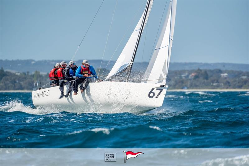 Vamos clinched the Victorian J70 States with a race to spare - photo © Alex Dare, Down Under Sail