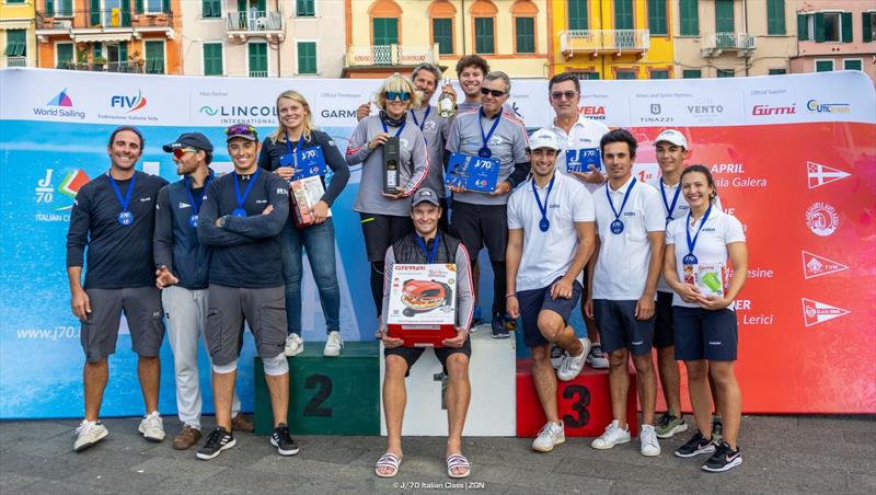 Italian J/70 Cup Series winners - photo © J/70 Italian Class / Zerogradinord