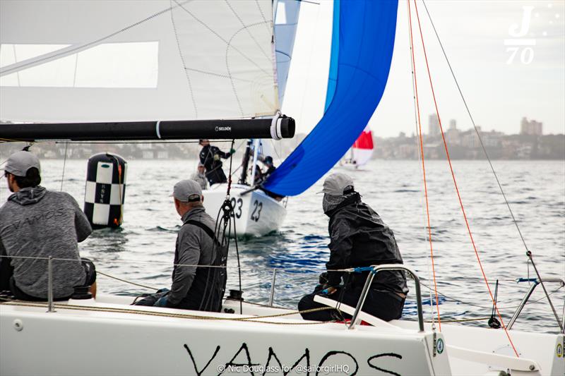 Double checking the points - NSW J/70 Championship 2024 - photo © Nic Douglass for @sailorgirlHQ