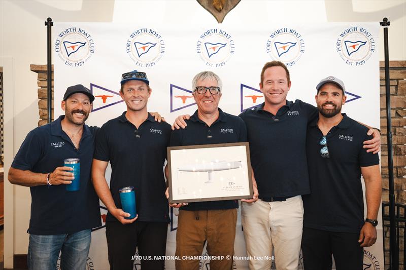 2024 J/70 US National Championship photo copyright Hannah Lee Noll taken at Fort Worth Boat Club and featuring the J70 class