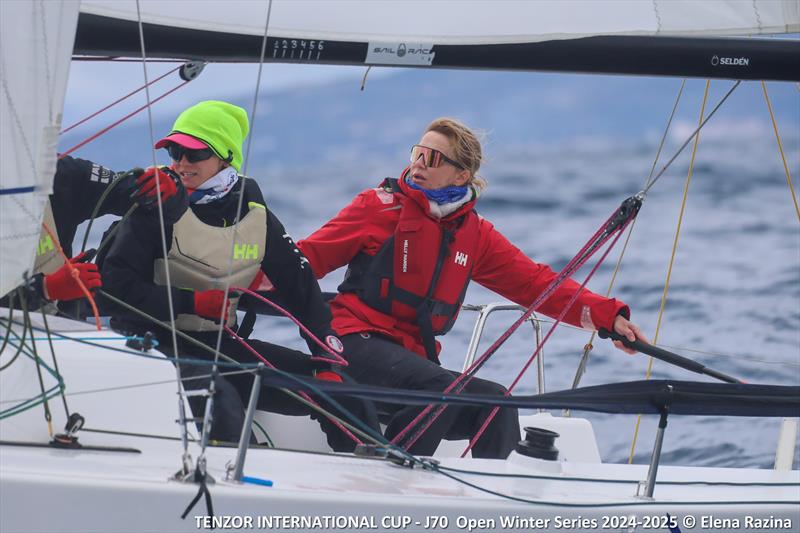 Tenzor International Cup - J/70 Open Winter Series - Stage 3 Day 2 - photo © Elena Razina