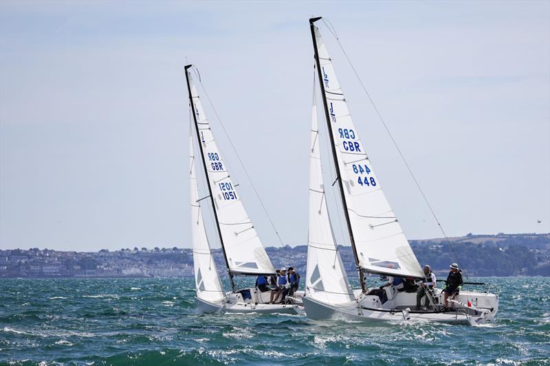Torbay Royal Regatta 2025 photo copyright Tania Hutchings / www.50northphotography.co.uk taken at Royal Torbay Yacht Club and featuring the J70 class