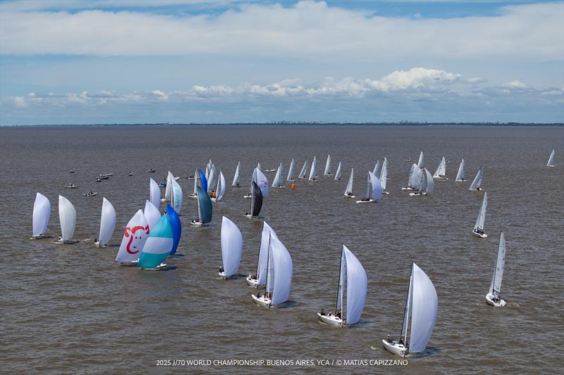 2025 J/70 World Championship - Day 3 - photo © Matias Capizzano
