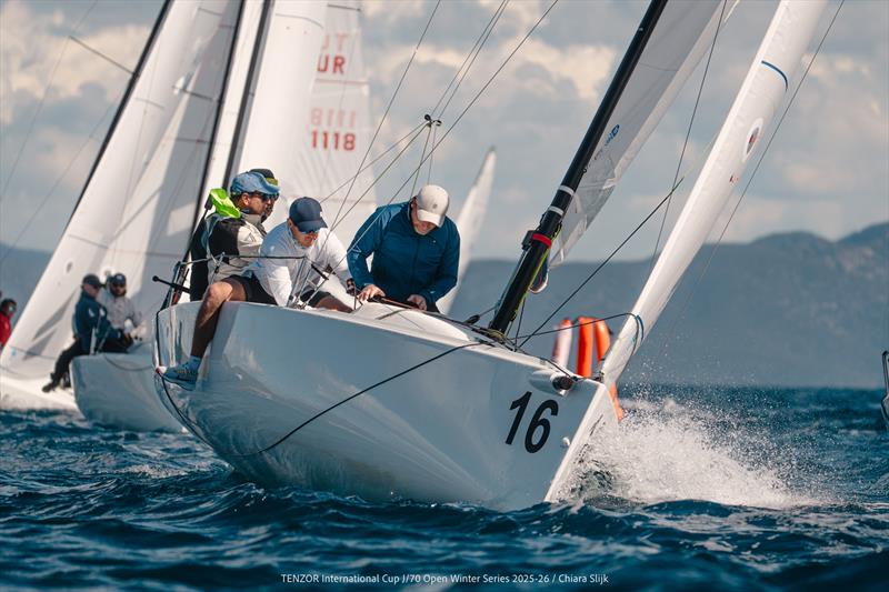 Tenzor International Cup - J/70 Open Winter Series 2025/26 - Leg 4 - photo © Chiara Slijk