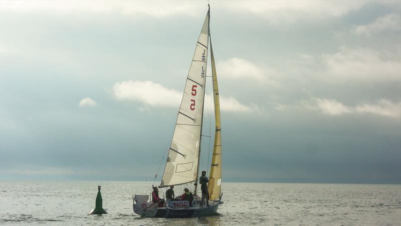 Student Yachting World Cup day 1 photo copyright Icarus Sailing Media taken at Club Nautique de Pornic and featuring the J80 class