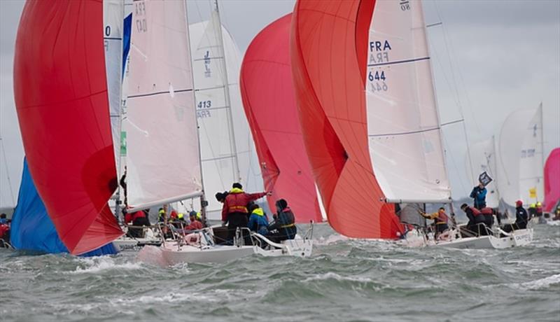 Spi Ouest France Regatta 2024 photo copyright Spi Ouest France taken at Société Nautique de La Trinité-sur-Mer and featuring the J80 class